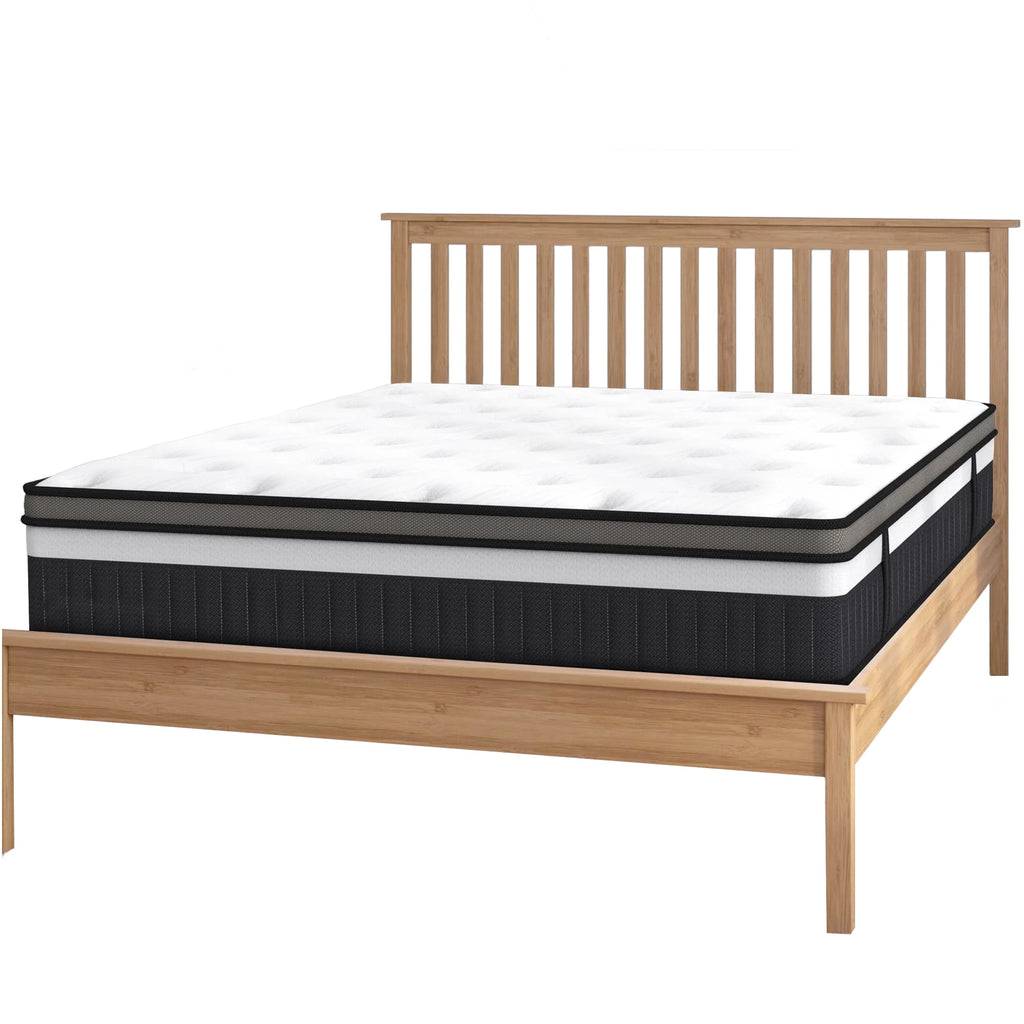 WNANEEZ 14 Inch Queen Mattress in a Box, Gel Memory Foam Hybrid Mattress for Cool Sleep & Pressure Relief, Medium Feel with Motion Isolation, Breathable Cover, CertiPUR-US Certified