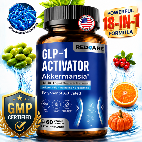 MAJUNES GLP-1 Probiotic Formula, 18 in 1 Supplement with Berberine, Probiotics & Prebiotics, GLP Probiotics Complex Blend, Green Tea Extract, Chromium, Botanical Ingredients, 60 Veggie Capsules