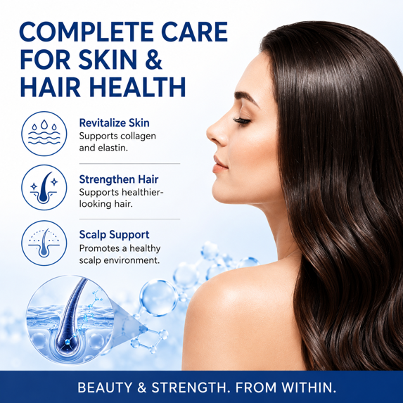 MAJUNES GHK-Cu Peptide Supplement – GHK-Cu Copper Peptide 18000mcg per Serving, Skin & Hair Support | Amino Acid Blend, Vegan Non-GMO, 120 Non-GMO Vegetable Capsules