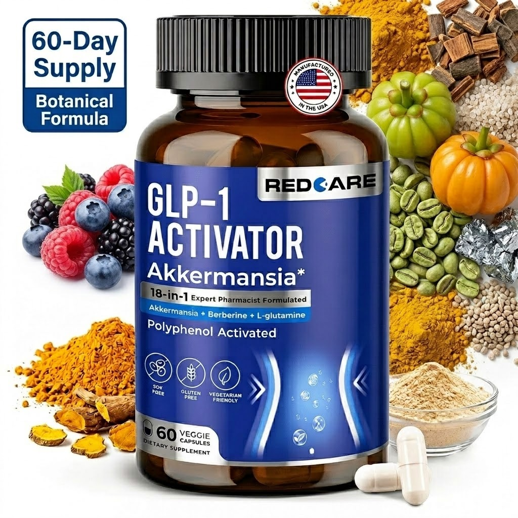 MAJUNES GLP-1 Support Botanical Supplement, 18 Ingredient Appetite Support Capsules, Fiber Blend with Inulin, Garcinia Cambogia Green Coffee Extract Chromium, 60 Day Vegetarian Formula
