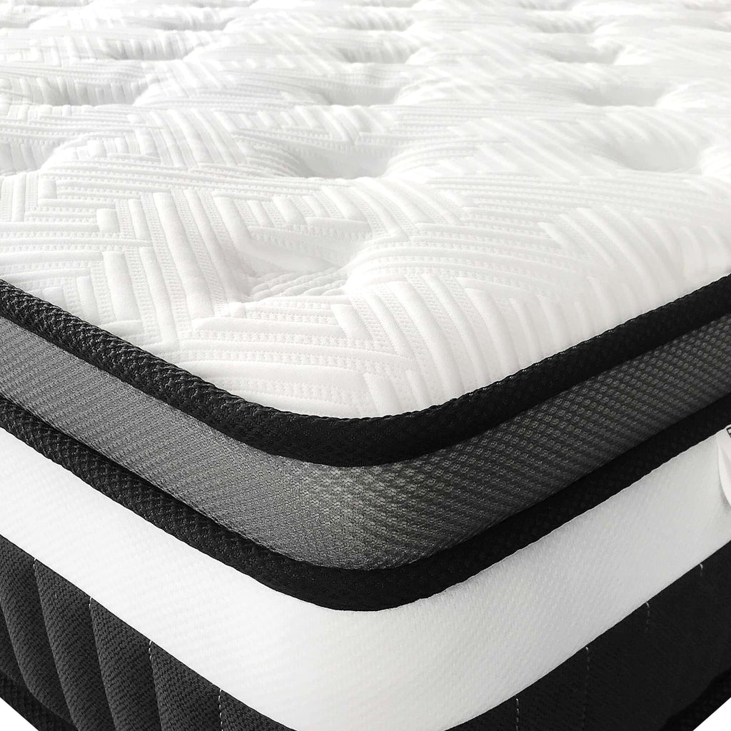 MAJUNES Queen Mattress, 14" Cooling Memory Foam Mattress in a Box, CertiPUR-US Certified, Queen
