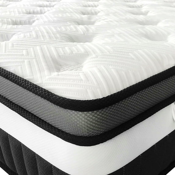 FaayFian Queen Mattress, 14" Cooling Memory Foam Mattress in a Box, CertiPUR-US Certified, Queen